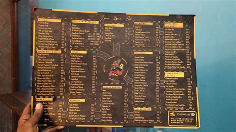 Menu at 247 Foods, Chennai