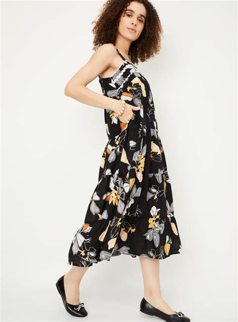 Buy Kalki x Max Women Floral Printed Tiered Dress Online at just Rs ...
