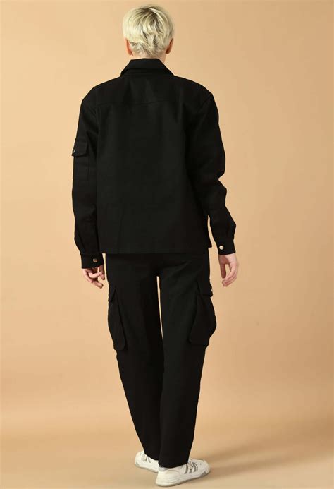 Black 6 Pocket Co-Ord By Offmint