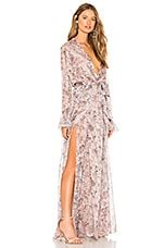 THE JETSET DIARIES Basilisk Maxi Dress in Snake Print | REVOLVE