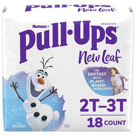 Huggies Pull-Ups New Leaf Boys' Disney Frozen Potty Training Pants 2T ...