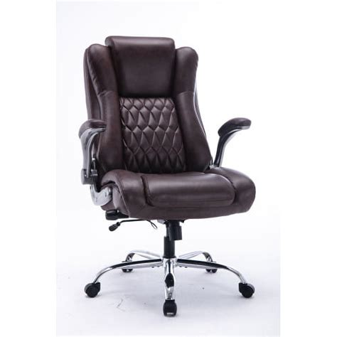 See related image detail. High Back Office Chair with Lifting Headrest, Adjustable Built-in ...