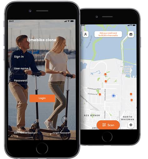 Lime Bike App clone script | Lime Bike clone app development company