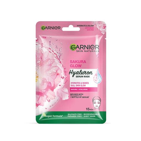Buy Garnier Skin Naturals, Sheet Mask, Hydrating & Increases Glow ...