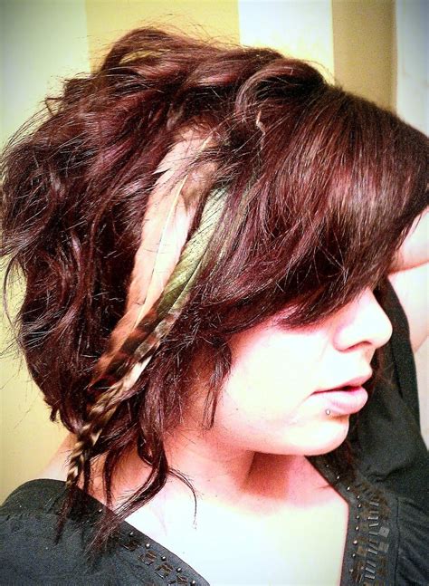 Feathers. | Perfect hair, Feathered hairstyles, Hair