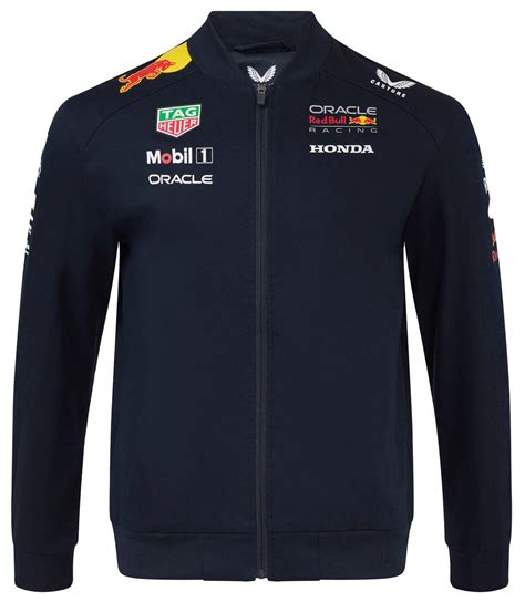 Red Bull Racing F1 Men's 2025 Team Bomber Jacket - Navy | CATEGORIES ...