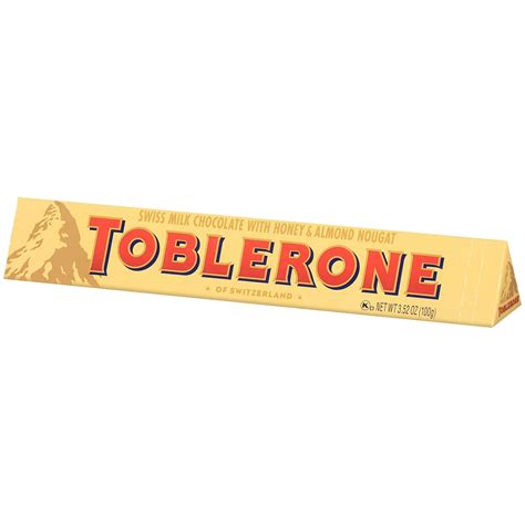 Buy Toblerone Swiss Milk Chocolate Candy Bars with Honey and Almond ...