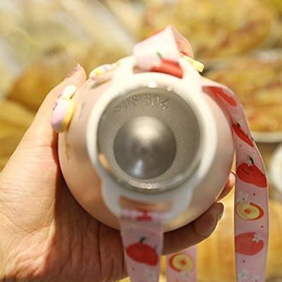 Buy MOMEITU Kawaii Water Bottle Stainless Steel Water Bottle Cute 3D ...