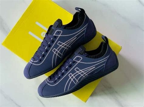 Onitsuka Tiger Sclaw Navy Blue With Ig Box And Packing – Stylicaa