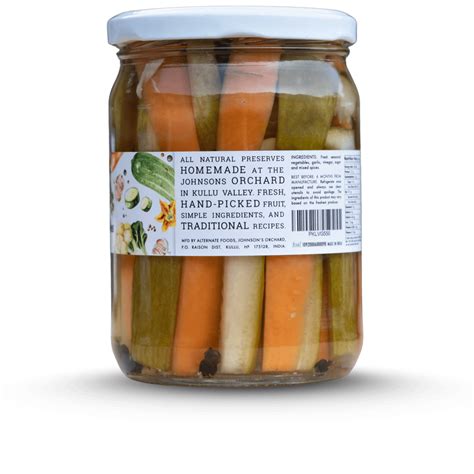Pickled Vegetables 550g – Big Bear Farms