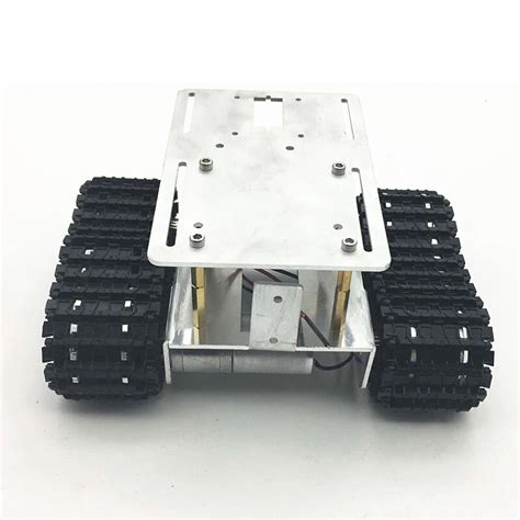 Diy rc robot chassis tank car tracking obstacle avoidance with crawler ...