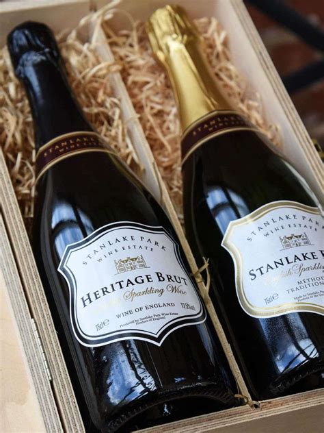 Sparkling White Wine Double Gift Box – Stanlake Park Wine Estate