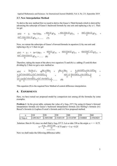 Image result for Central Difference Method