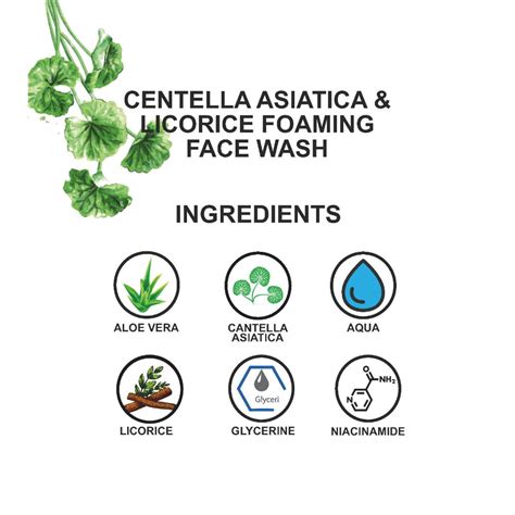 Buy Love Earth Centella Asiatica & Licorice Foaming Face Wash Online