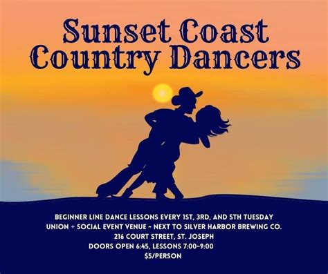 Beginner Line Dance Lessons, 216 Court Street, Saint Joseph, MI, United ...