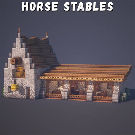 Image result for Minecraft Stables Tutorial Big
