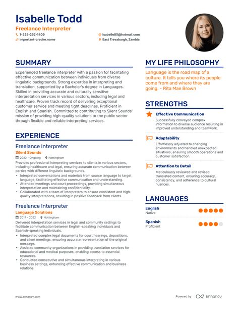 Interpreter Job Description Template - EMXE
