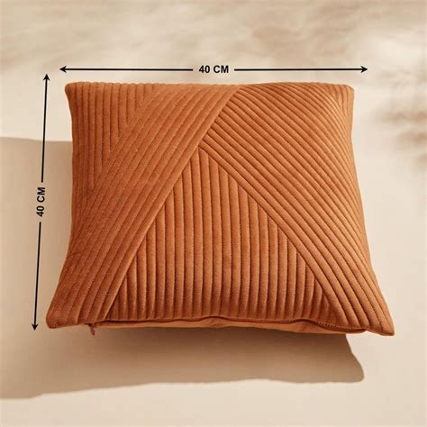 Buy Mystic Meadows Set of 2 Quilted Cushion Covers - 40x40cm from Home ...