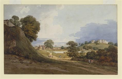 River Ganga at Bhagalpur with Cleveland House On A Hill - Charles D ...