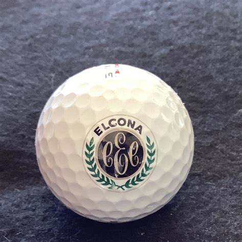 Elcona Country Club — Golf Club Logo Balls