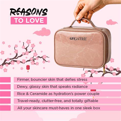 Buy Orgatre 4 Step Rice and Ceramide Skincare Gift Set | Gift Set for ...