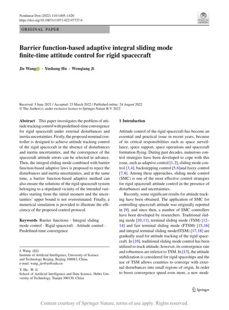 Image result for Barrier Function Adaptive Sliding Mode Control