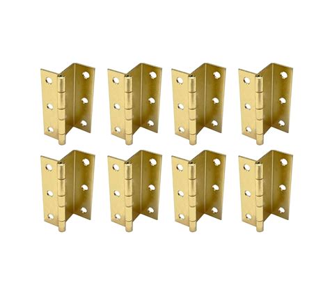 QCAA Three Fold Shutter Hinge, Half Surface for Chest, Cabinet ...