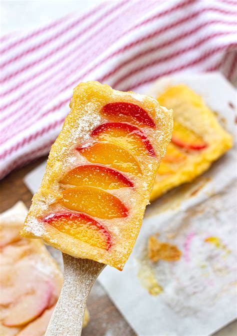 peach upside down puff pastry (1) - OhClary