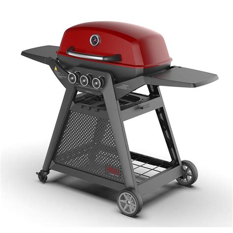 Ziggy Elite Triple Grill LPG BBQ On Cart – The Barbecue Store Thailand