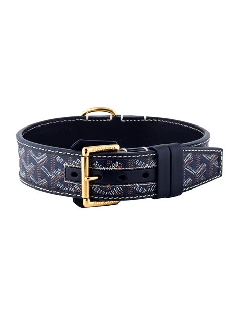 Goyard Goyardine Dog Collar - Blue Pet Accessories, Decor & Accessories ...