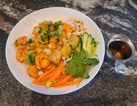 DN3 Grilled Shrimp - Pho L'amour Cafe