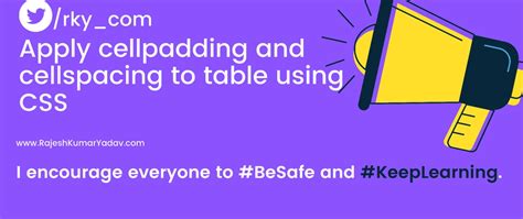 Image result for Html Table Cellpadding