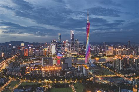 国贸桥北京CBD夜景美色高清图片下载-正版图片500439890-摄图网
