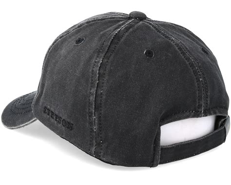 Baseball Cap Black Adjustable - Stetson caps - Hatstoreworld.com