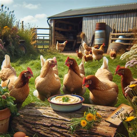Can Chickens Eat Hummus? | ChickenLaws.com