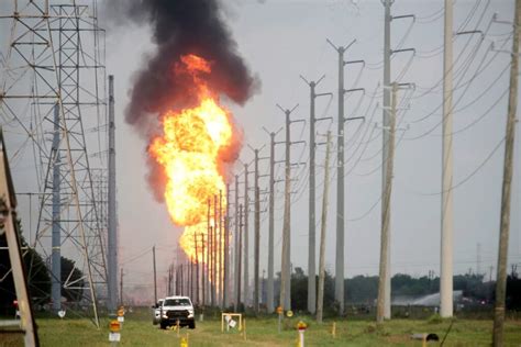 Deer Park pipeline fire visible from International Space Station ...