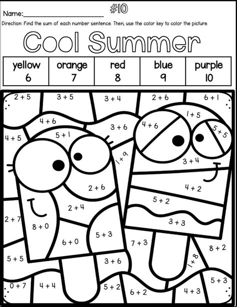 Image result for Summer Math Packet