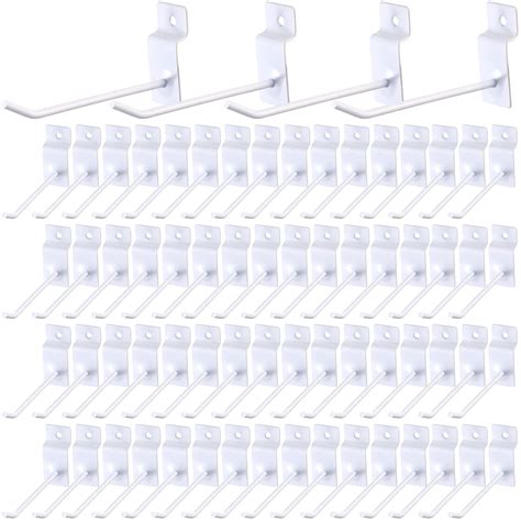 Buy 100 Pack Slatwall Hooks 4 Inch Slatwall Accessories Slatwall Panel ...