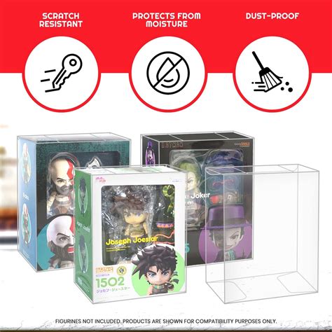 EVORETRO Premium Nendoroid Box Protective Plastic Display Box India | Ubuy