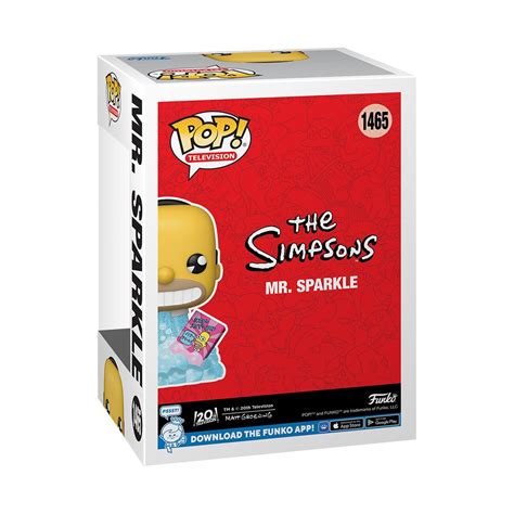 The Simpsons Mr. Sparkle Diamond Glitter Funko Pop! Vinyl Figure #1465 ...