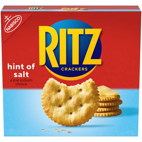 RITZ Hint of Salt Crackers, 13.7 oz - Walmart.com