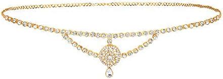 Buy WomenSky White Stone kamarpatta Jewellery for Women kamarband at ...