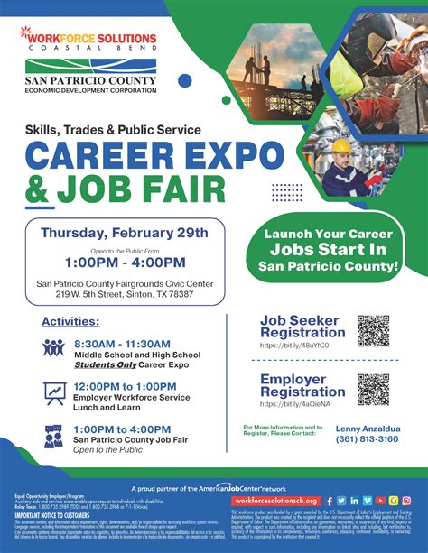 2024 San Patricio County Professional Skills & Trades Job Fair ...