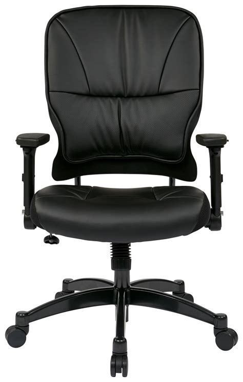 Used Black Leather Office Chair at Ronald Wray blog