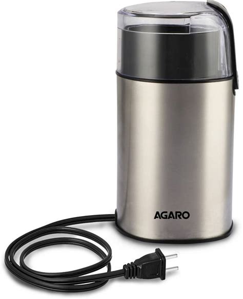 AGARO Grand Coffee Grinder, Stainless Steel Electric, Capacity 60 Gms ...