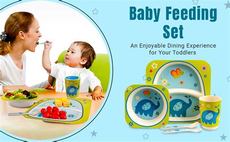 Buy Tony Stark Baby Feeding Set Bamboo Baby Tableware Newborn ...