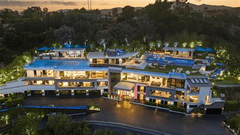 Modern Bel Air Mega Mansion (PHOTOS + FLOOR PLANS)