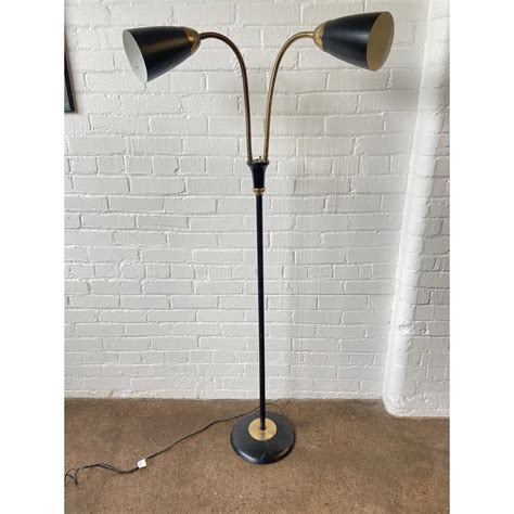 GERALD THURSTON GOOSENECK FLOOR LAMP WITH DUAL LIGHTS - MiMO Decor