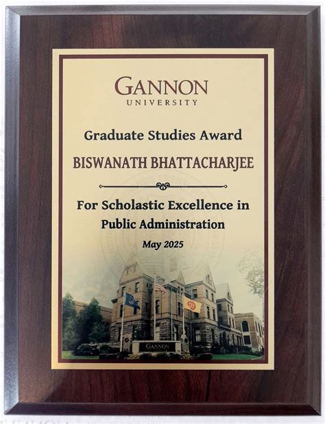 It’s my pleasure to share that I have been honored with the “Graduate ...