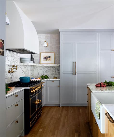 Light Gray Kitchen For The Love Of Kitchens} Gray & White Kitchen